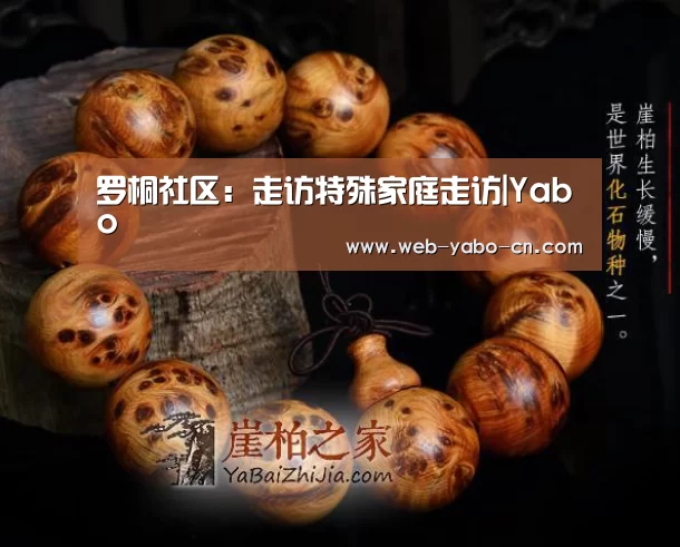 罗桐社区:走访特殊家庭走访|Yabo(图1) 亚博
